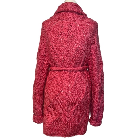 Vintage Victoria's Secret Pink Cardigan Sweater Size LARGE - Picture 4 of 16